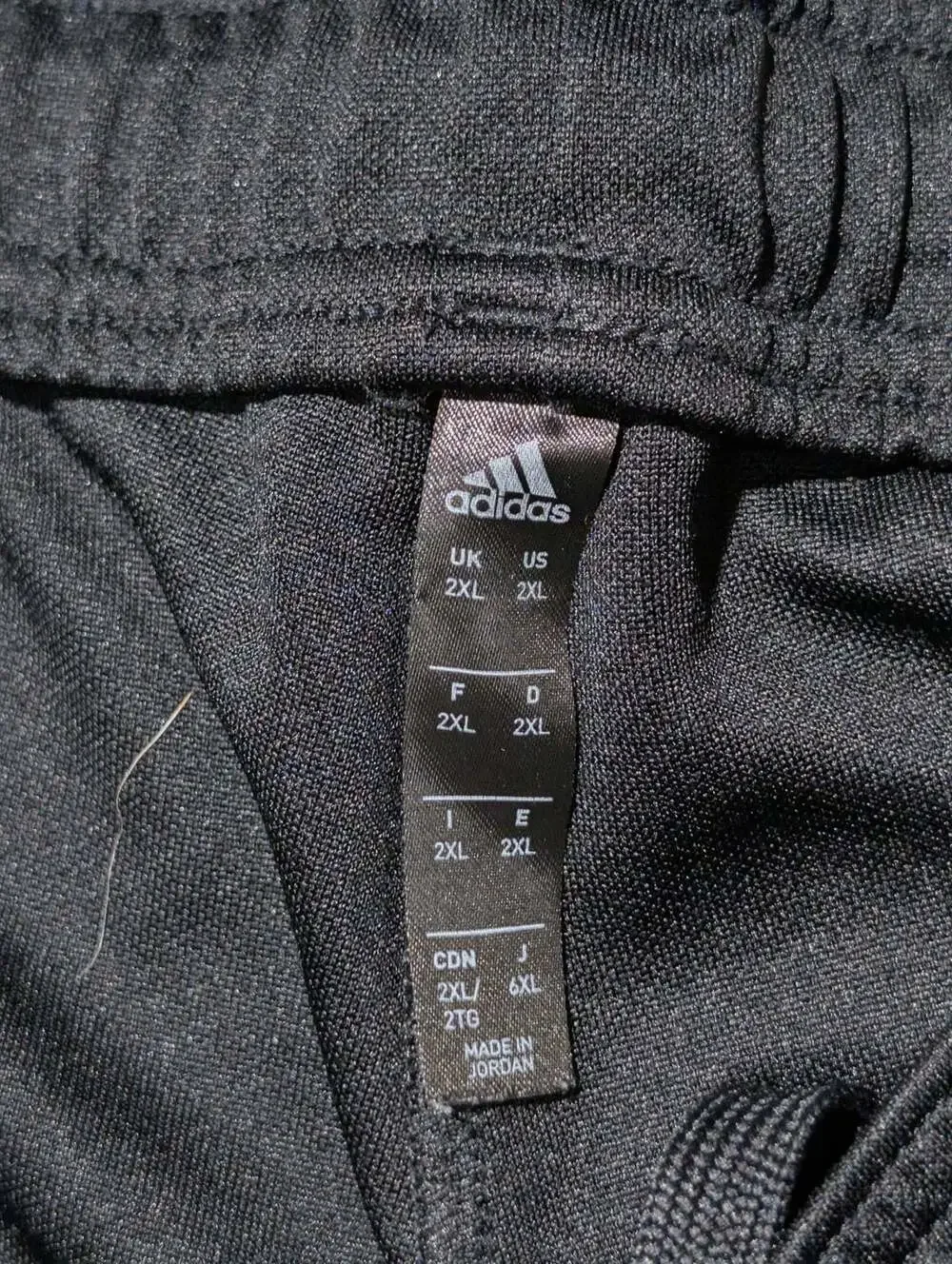 Adidas Tiro Asymmetrical Tape Track Pants Size 2XL Black